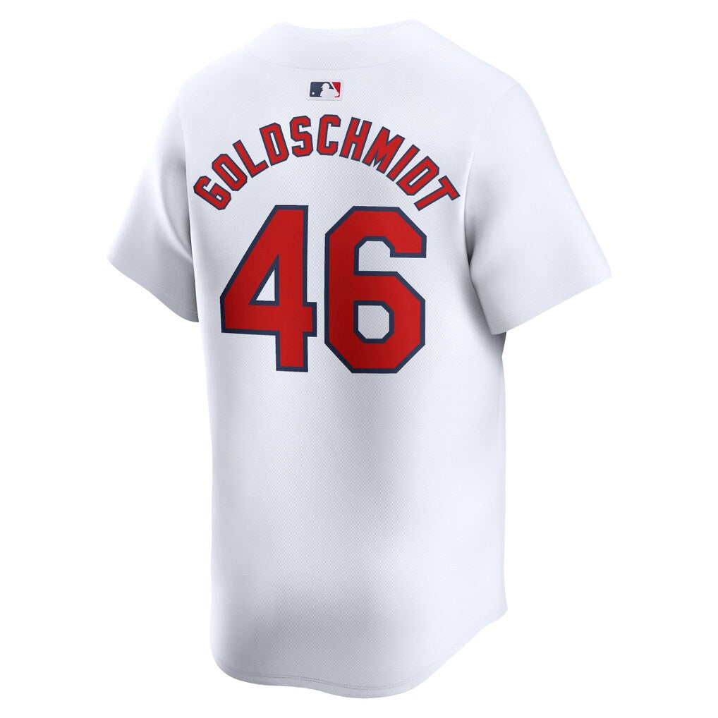Men's St. Louis Cardinals Paul Goldschmidt White Home Limited Player Jersey