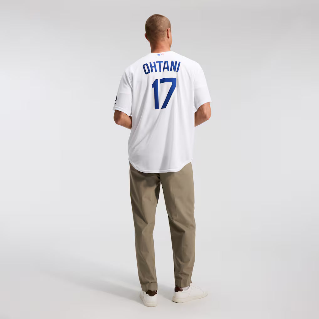 Men's Los Angeles Dodgers Shohei Ohtani White Home Stadium Jersey
