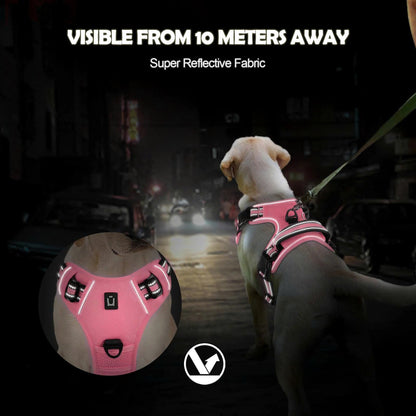 Escape-Proof No Pull Dog Harness and Leash Set