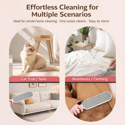 Double-Sided Electrostatic Pet Hair & Lint Remover Brushopy)