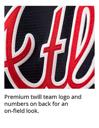 Men's Atlanta Braves Navy Alternate Replica Team Jersey