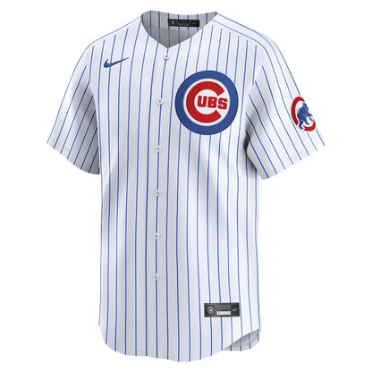 Men's Chicago Cubs Alex Bregman Nike White Home Replica Jersey