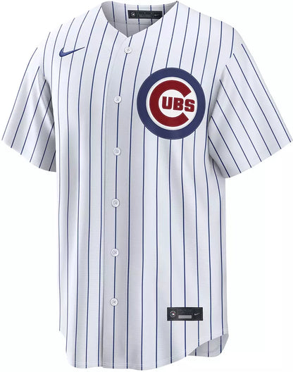 Youth Chicago Cubs Dansby Swanson Nike White Home Game Player Jersey
