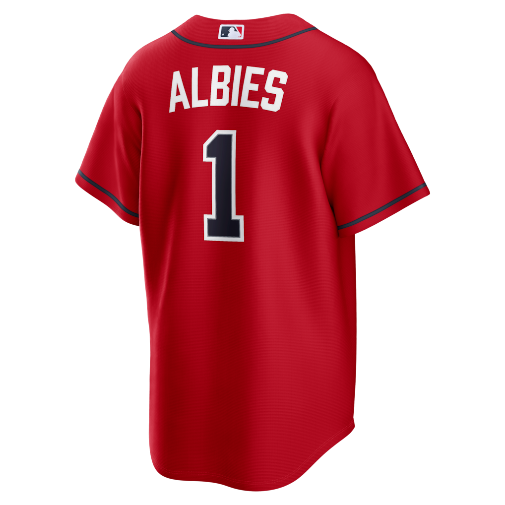 Men's Atlanta Braves Red Alternate Elite Jersey