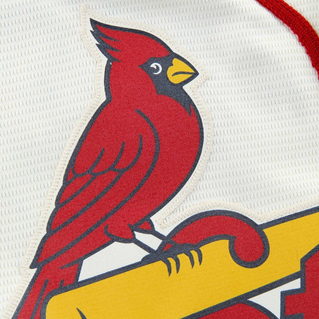 Men's St. Louis Cardinals Adam Wainwright Majestic Tan Alternate Cool Base Player Jersey
