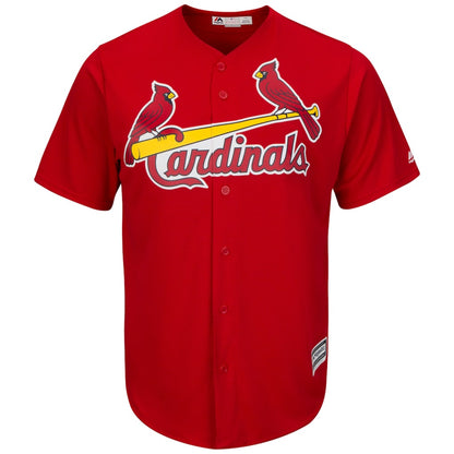 Men's St. Louis Cardinals Paul Goldschmidt Majestic Scarlet Alternate Official Cool Base Player Jersey