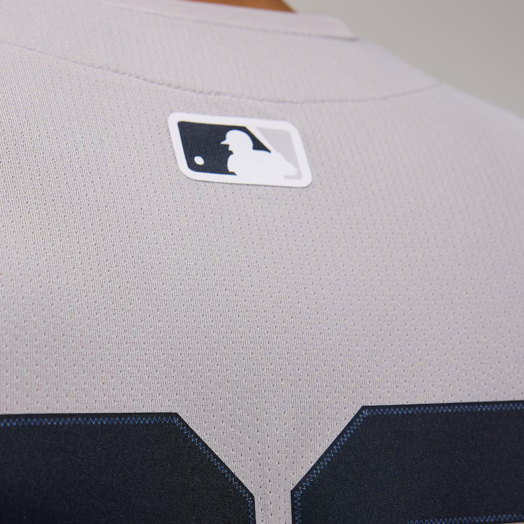 Men's Aaron Judge Gray New York Yankees Road Limited Player Jersey