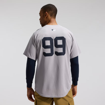 Men's Aaron Judge Gray New York Yankees Road Limited Player Jersey