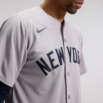 Men's Aaron Judge Gray New York Yankees Road Limited Player Jersey