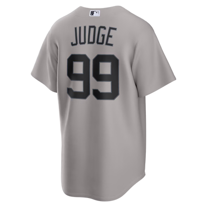 Men's Aaron Judge Gray New York Yankees Road Replica Jersey
