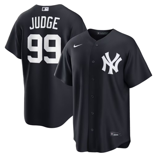 Men's New York Yankees Aaron Judge Navy Alternate Replica Jersey