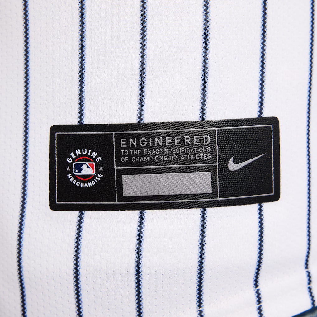 Men's New York Yankees Aaron Judge Nike White Home Replica Player Name Jersey