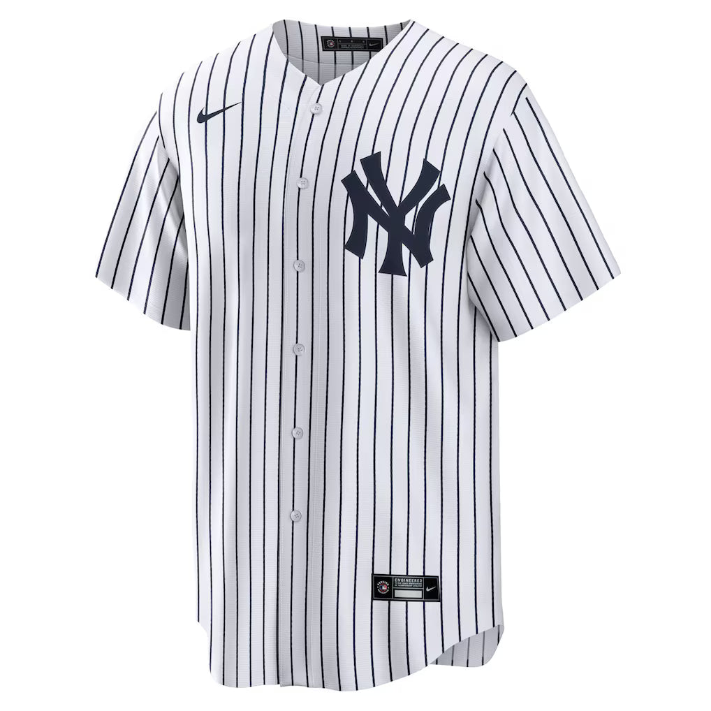 Men's New York Yankees Ben Rice Nike White Home Replica Jersey