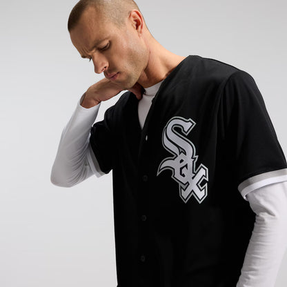 Men's Chicago White Sox Black Alternate Replica Team Jersey