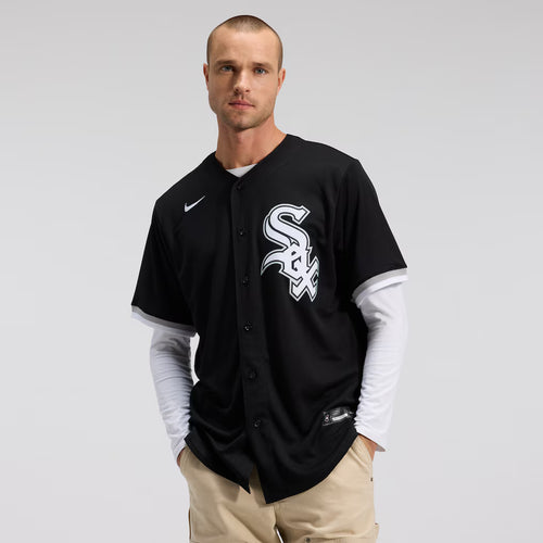 Men's Chicago White Sox Black Alternate Replica Team Jersey