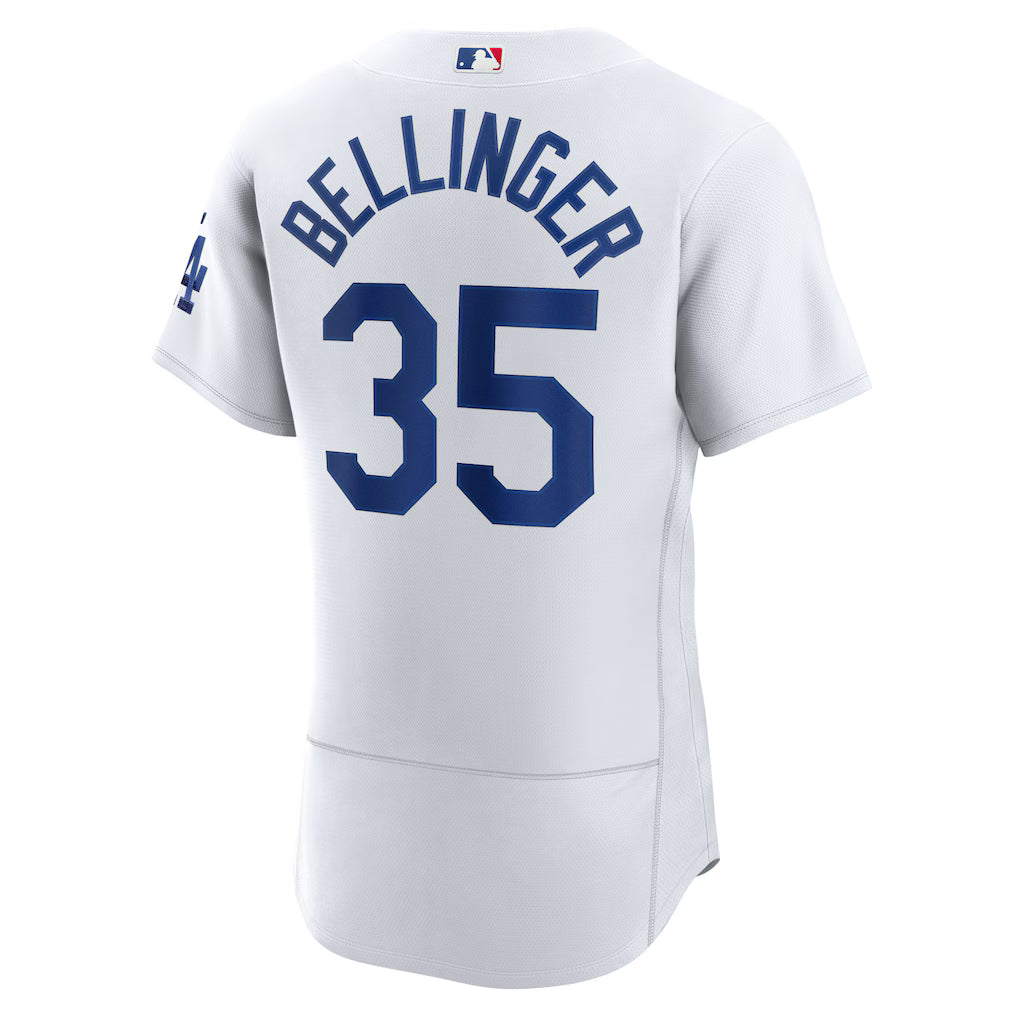Men's Los Angeles Dodgers Cody Bellinger White Home Authentic Player Jersey