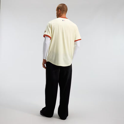 Men's San Francisco Giants Nike Cream Home Limited Jersey
