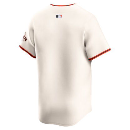 Men's San Francisco Giants Nike Cream Home Limited Jersey