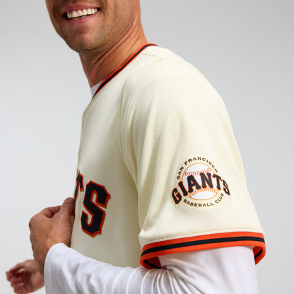 Men's San Francisco Giants Nike Cream Home Limited Jersey