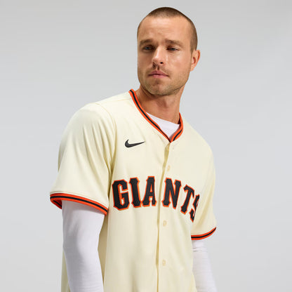 Men's San Francisco Giants Nike Cream Home Limited Jersey