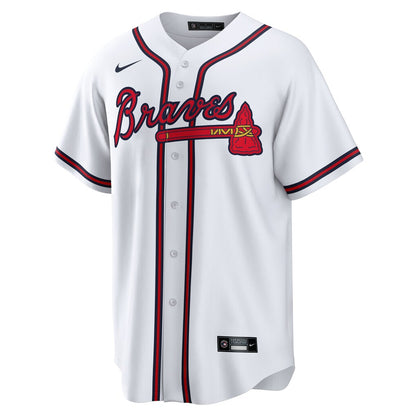Men's Atlanta Braves Freddie Freeman White Home Replica Player Jersey