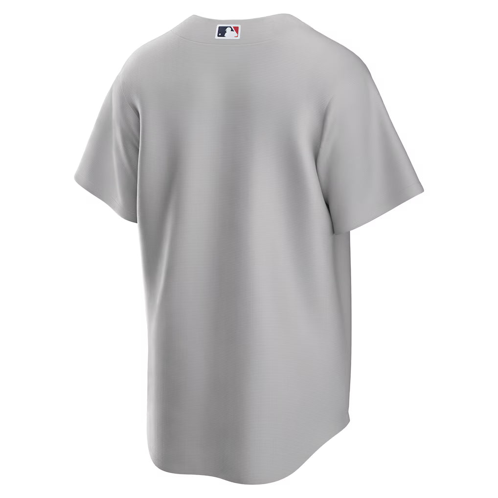 Men's Boston Red Sox Gray Road Replica Team Jersey