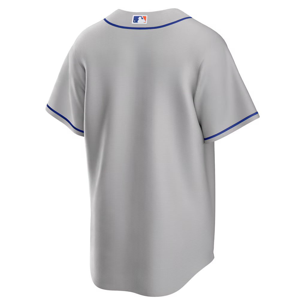 Men's New York Mets Gray Road Replica Team Jersey