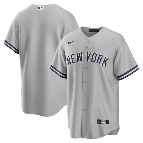 New York Yankees Road Replica Team Jersey - Gray