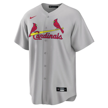 Men's St. Louis Cardinals Gray Road Replica Team Jersey