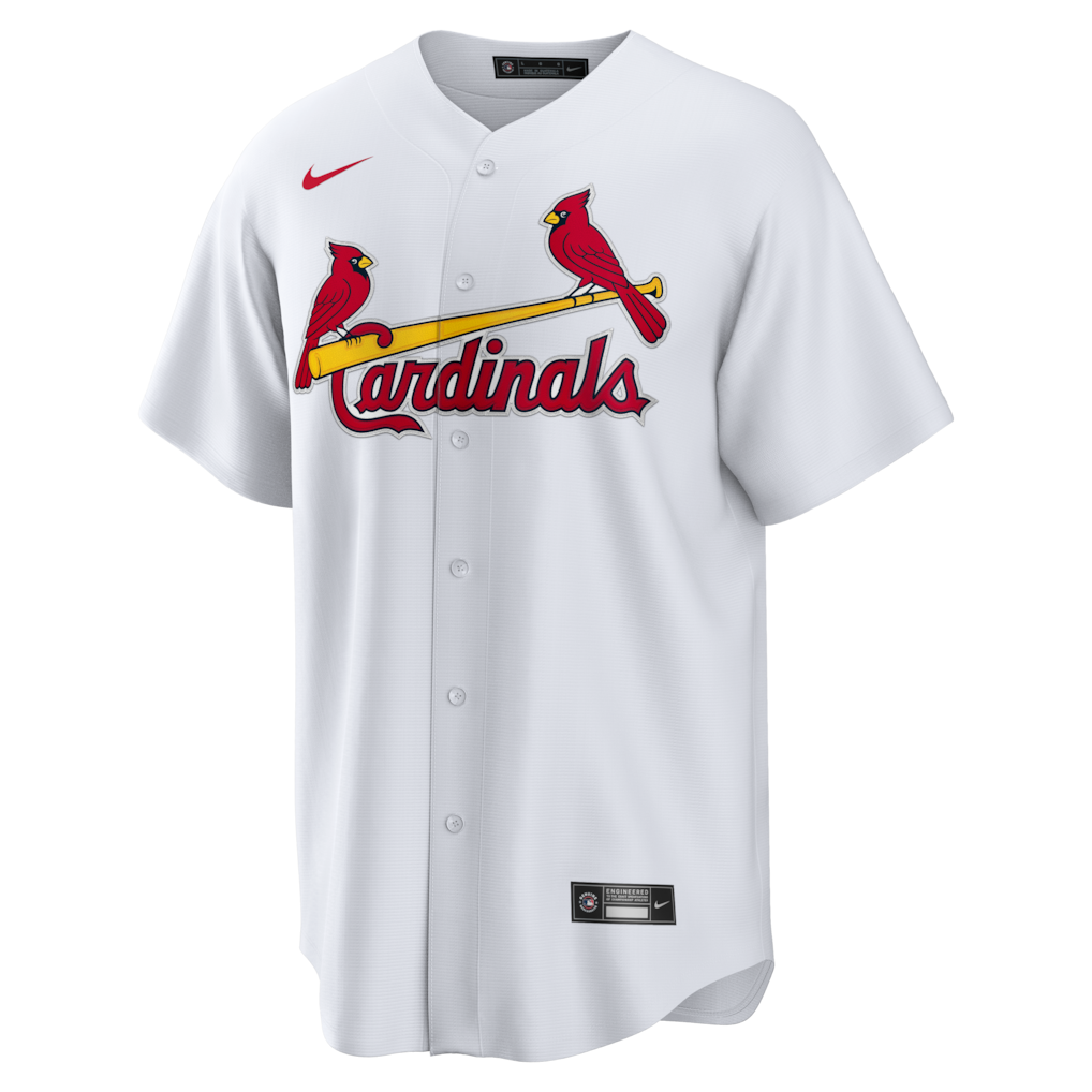 Men's St. Louis Cardinals JJ Wetherholt Nike White Home Replica Jersey