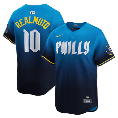 Men's Philadelphia Phillies J.T. Realmuto Navy City Connect Limited Jersey