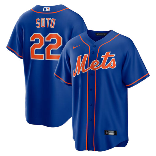 Men's New York Mets Juan Soto Royal Replica Player Jersey