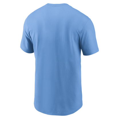 Men's St. Louis Cardinals Light Blue Fuse Wordmark T-Shirt