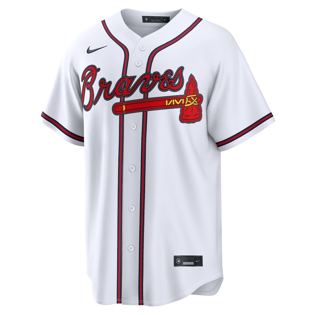 Men's Atlanta Braves Matt Olson White Home Replica Jersey