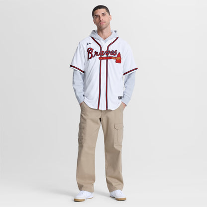 Men's Atlanta Braves Matt Olson White Home Replica Jersey