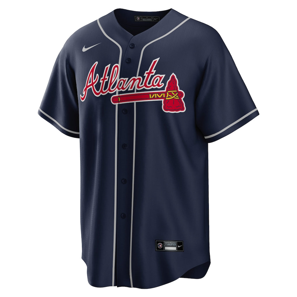 Men's Atlanta Braves Michael Harris II Navy Alternate, 2nd Replica Jersey