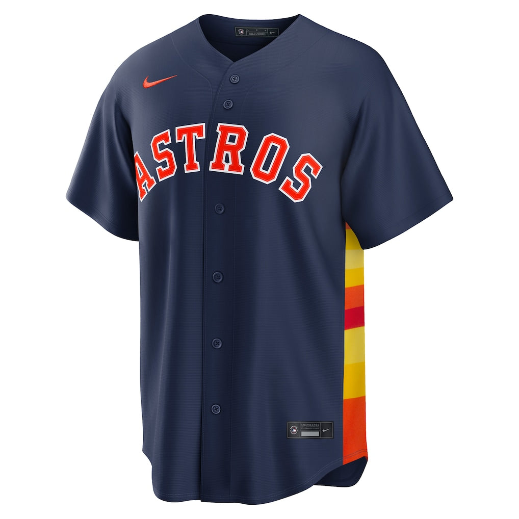 Men's Houston Astros Nike Navy Alternate Replica Jersey