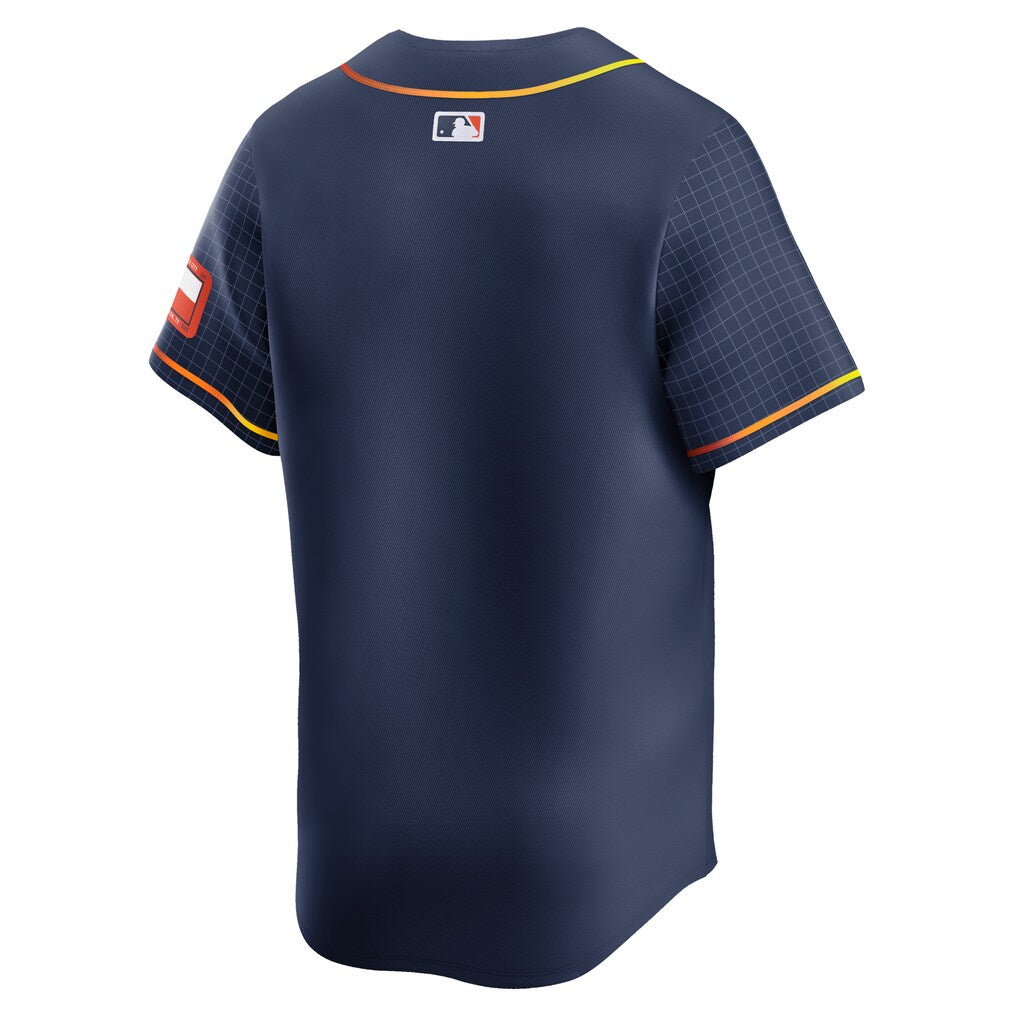 Men's Houston Astros Navy City Connect Limited Jersey