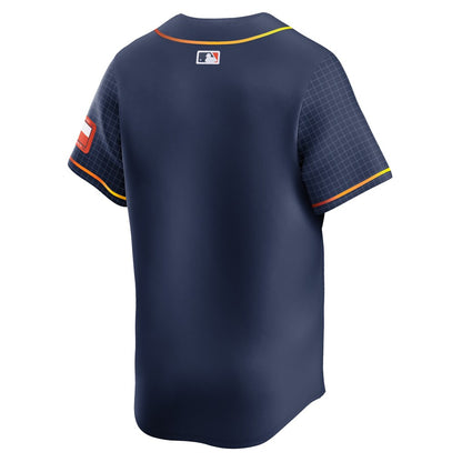 Men's Houston Astros Navy City Connect Limited Jersey