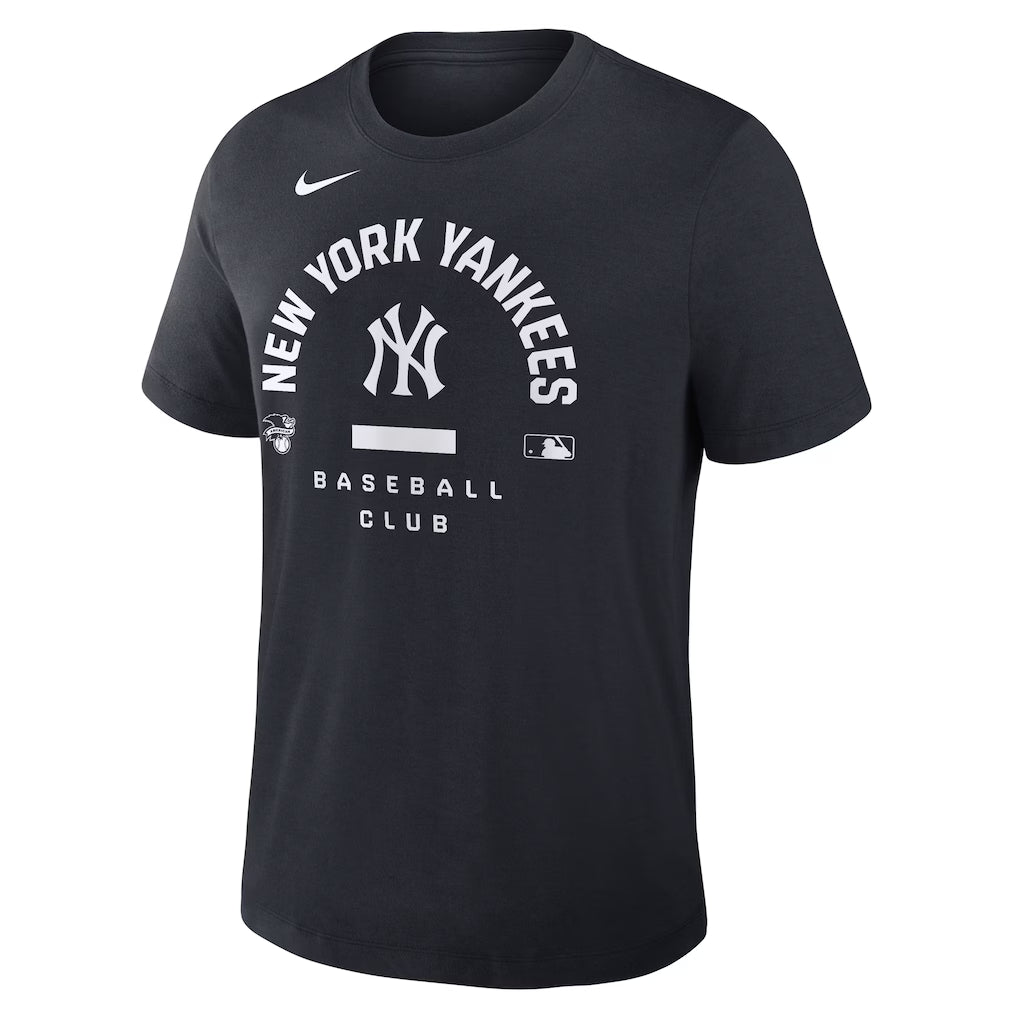 Men's New York Yankees Navy Authentic Collection Early Work Tri-Blend Dri-FIT T-Shirt