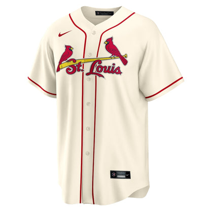 Men's St. Louis Cardinals Nolan Arenado Cream Alternate 2 Replica Jersey