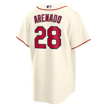 Men's St. Louis Cardinals Nolan Arenado Cream Alternate 2 Replica Jersey