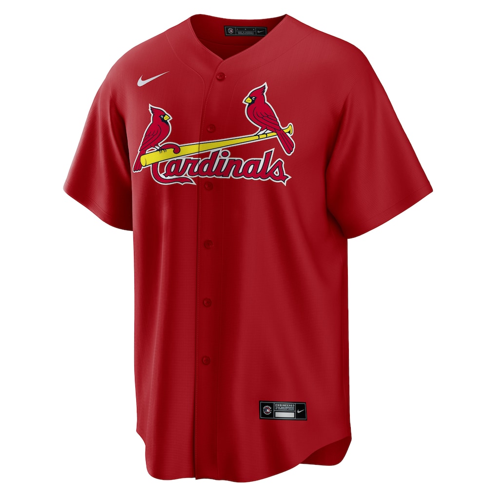 Men's St. Louis Cardinals Nolan Arenado Red Alternate Official Replica Player Jersey