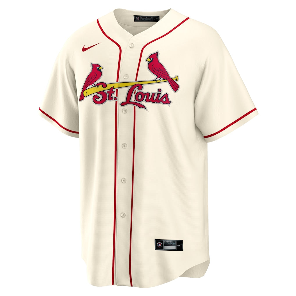 Men's St. Louis Cardinals Paul Goldschmidt Cream Alternate Replica Player Name Jersey