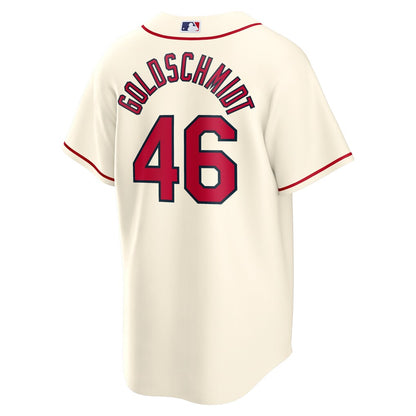 Men's St. Louis Cardinals Paul Goldschmidt Cream Alternate Replica Player Name Jersey