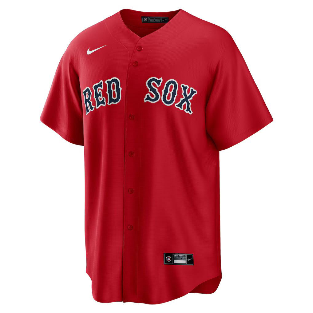 Men's Boston Red Sox Rafael Devers Red Alternate Replica Jersey