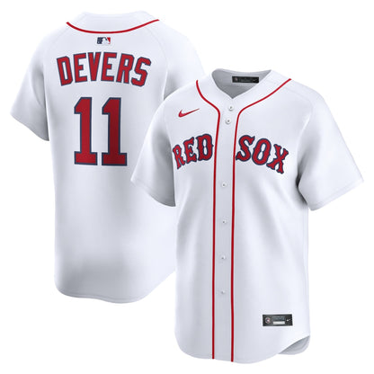 Men's Boston Red Sox Rafael Devers White Home Limited Player Jersey