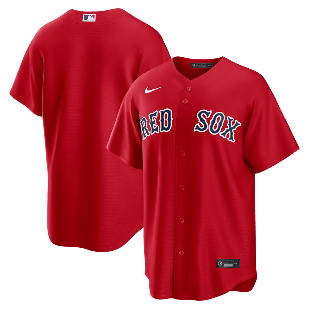 Men's Boston Red Sox Red Alternate Replica Jersey