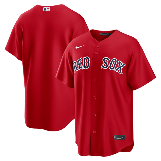 Men's Boston Red Sox Red Alternate Replica Jersey