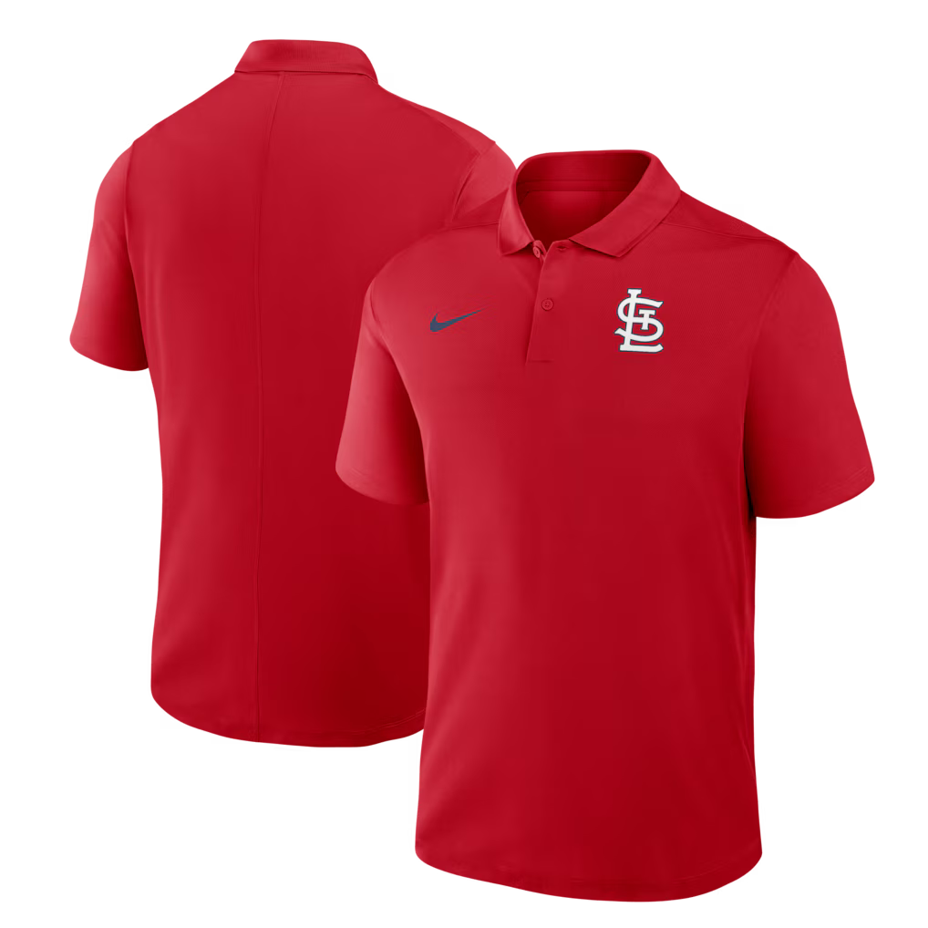 Men's St. Louis Cardinals Red Dri-FIT Victory Polo